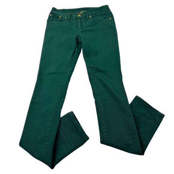 Tory Burch Ivy Green Super Skinny Jeans - Picture 2 of 15